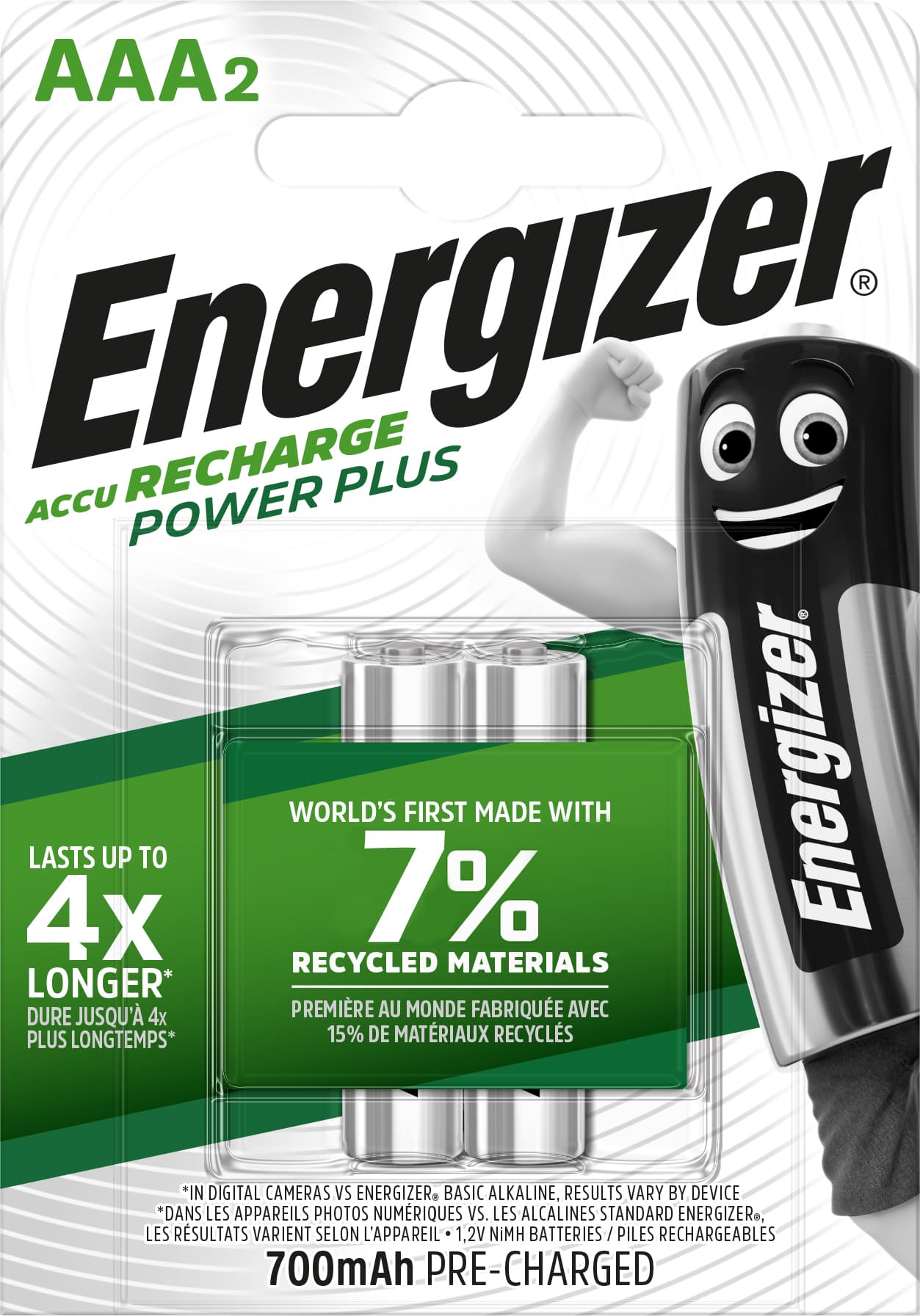 Pila Ricaricabile Power Plus Ministilo 2 Pezzi Energizer - 2