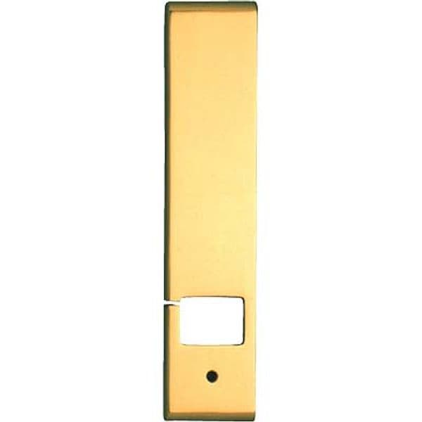 Placca Avvolgitore Incasso Cottali Mm 53X240 Ottone Lucido - 2