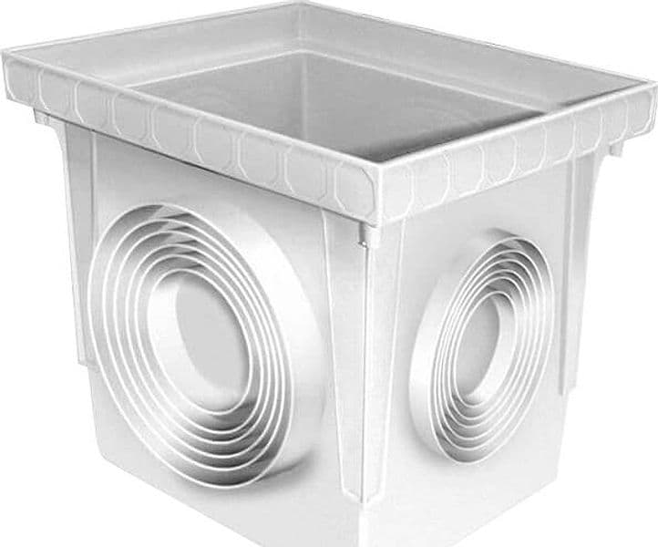 Pozzetto Singolo in Plastica senza Coperchio Cm 20 x 20X19 6 H – Autres