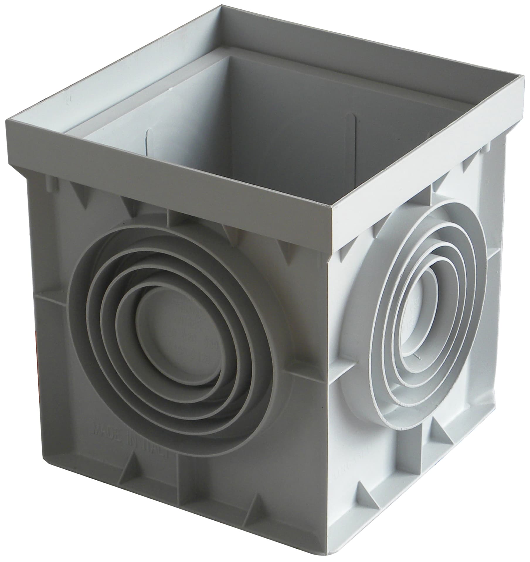 Pozzetto Singolo in Plastica senza Coperchio Cm 55 x 55 - 2