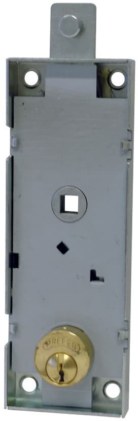 Serratura per Porte Basculanti Cil Tondo Art. B551 Prefer - 2