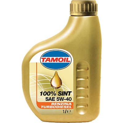 Olio 4T Sintetico 5W40 100% Sint Tamoil Sae 5W40 1 L 12 Pezzi - 2