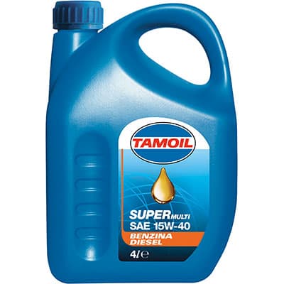Olio 4T Minerale 15W40 Supermulti Tamoil Sae 15W40 4 L 3 Pezzi - 2