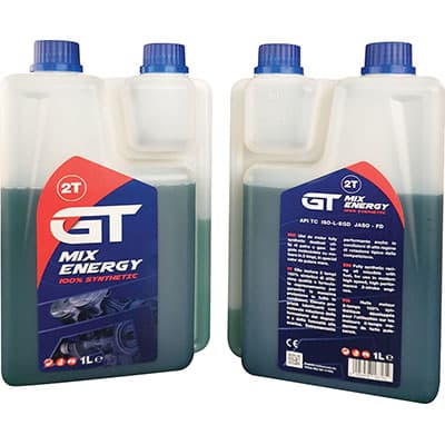 Olio 2T Sintetico Energy Gt Additivato 1 L 12 Pezzi - 2