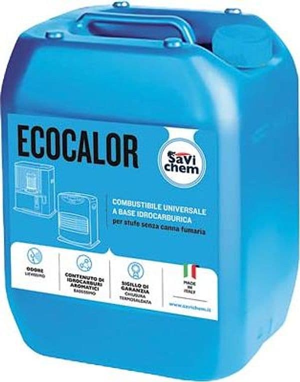 Combustibile Stufa Radiante Ecocalor Tappo Blu Lt 18 – Autres