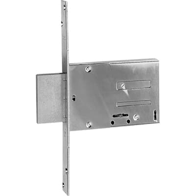Serratura Metallo Infilare 661 Iseo B.q Zinc F.mm 25 Dm M4 H.mm 82 E.mm 70 - 2
