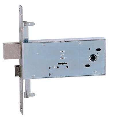 Serratura Metallo Infilare 983 Iseo B.q Zinc F.mm 25 Dm M4 Tripl con Scr - 2