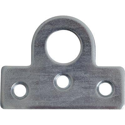 Occhiolo Portalucchetto Zincato S. Foro 47 x 35,5 mm 1,8 mm 12 mm 100 Pezzi - 2
