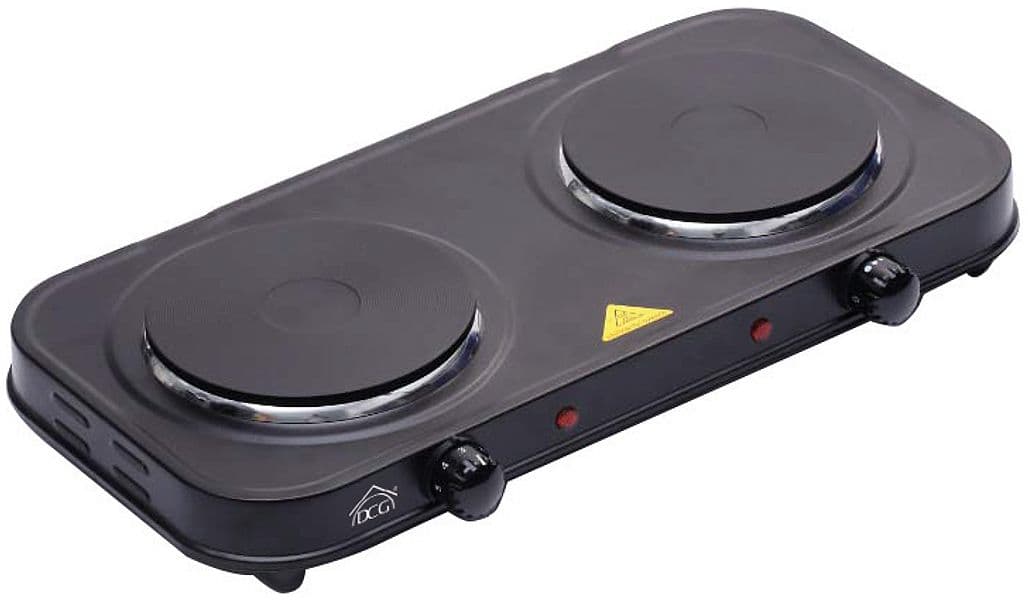 Piastra Elettrica 2 Fuochi 2 000 W – Autres