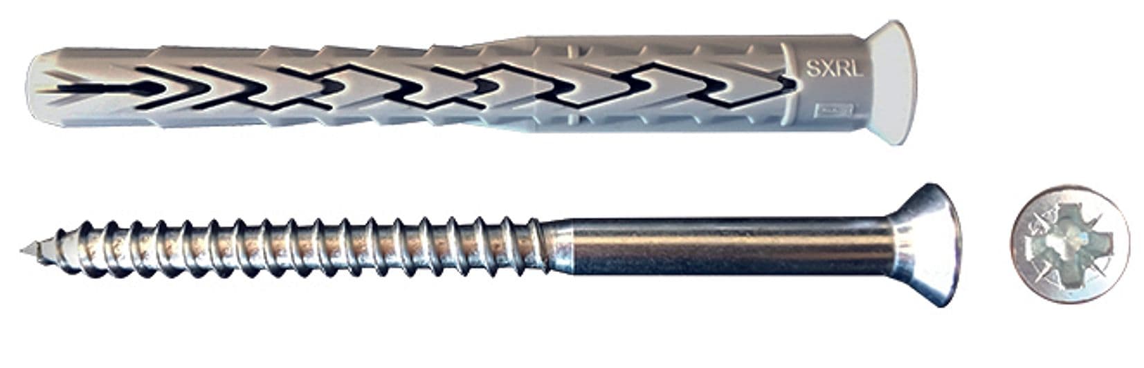 Tassello Sxrl 10 Wz Ls Pozidrve Mm 80 50 Pezzi Fischer - 2