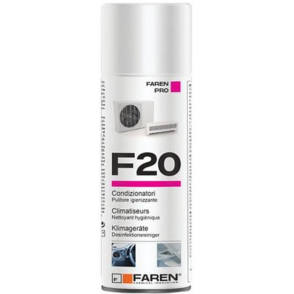 Igienizzante Climatizzatori Spray F20 Faren 400 ml 12 Pezzi - 2