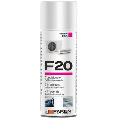 Igienizzante Climatizzatori Spray F20 Faren 400 ml 12 Pezzi - 2
