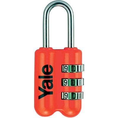 Lucchetto a Combinazione YP2 Yale Cromato 23 mm 2 Pezzi - 2