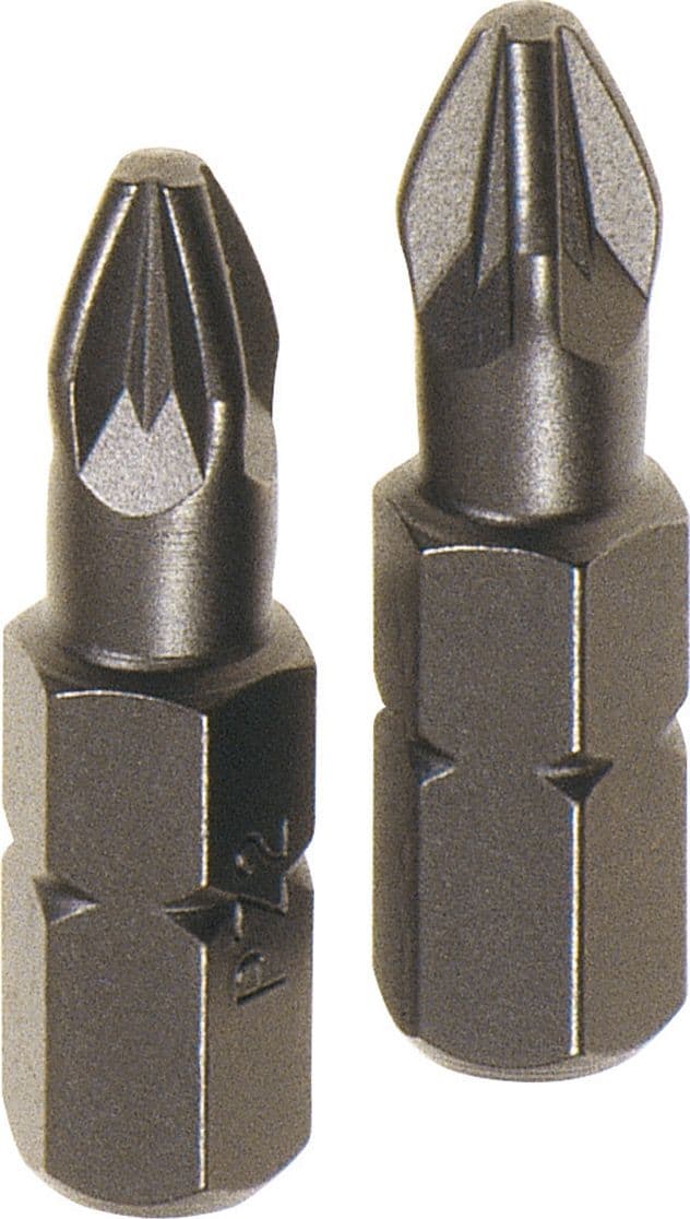 Inserto a Doppia Croce Pozidriv Art. 460.10 N. 2 Poggi - 2