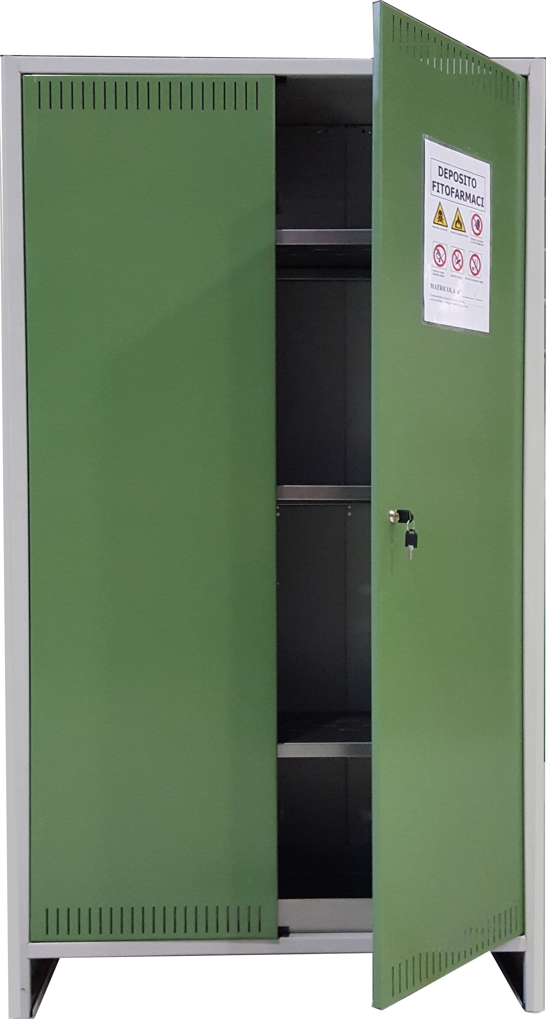 Armadio per Fitofarmaci Cm 100 x 40X179 5 H Componibile Prometal - 2