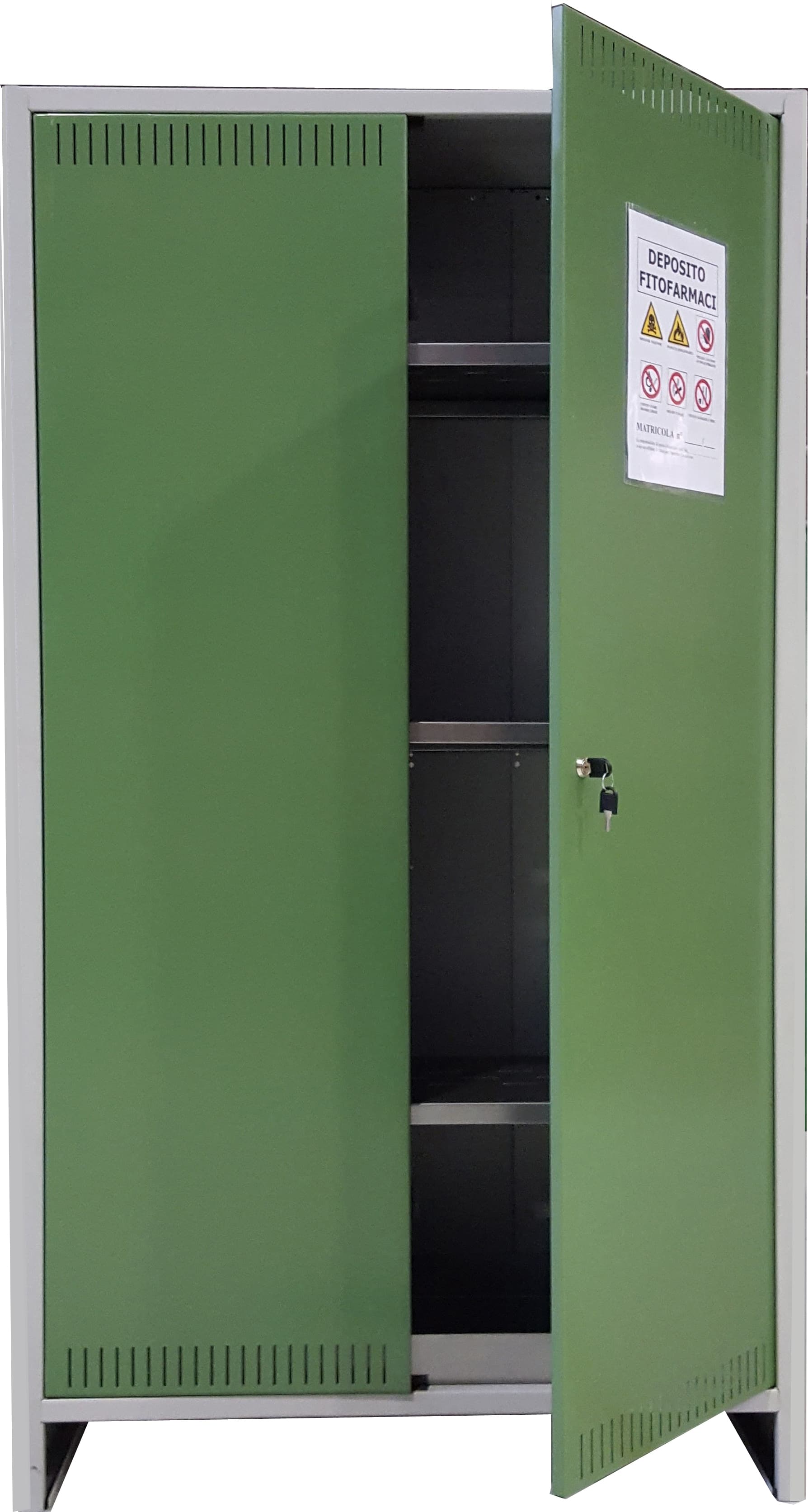 Armadio per Fitofarmaci Cm 100 x 40X179 5 H Componibile Prometal - 2