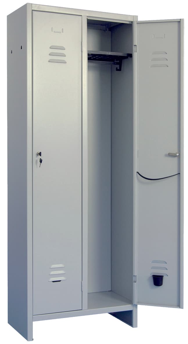 Armadio Componibile Spogliatoio Pratiko 2 Posti Cm 68 x 35X179 5 H Prometal - 2