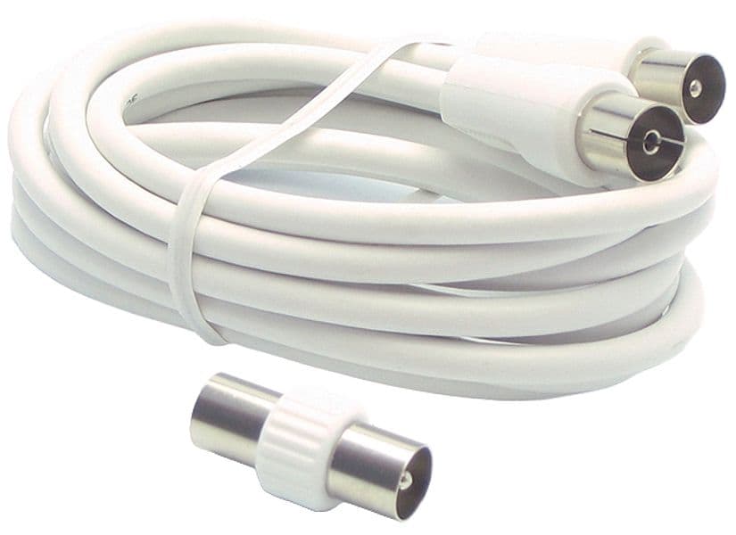 Prolunga Coassiale Tv M 3 con Adattatore 10 Pezzi - 2