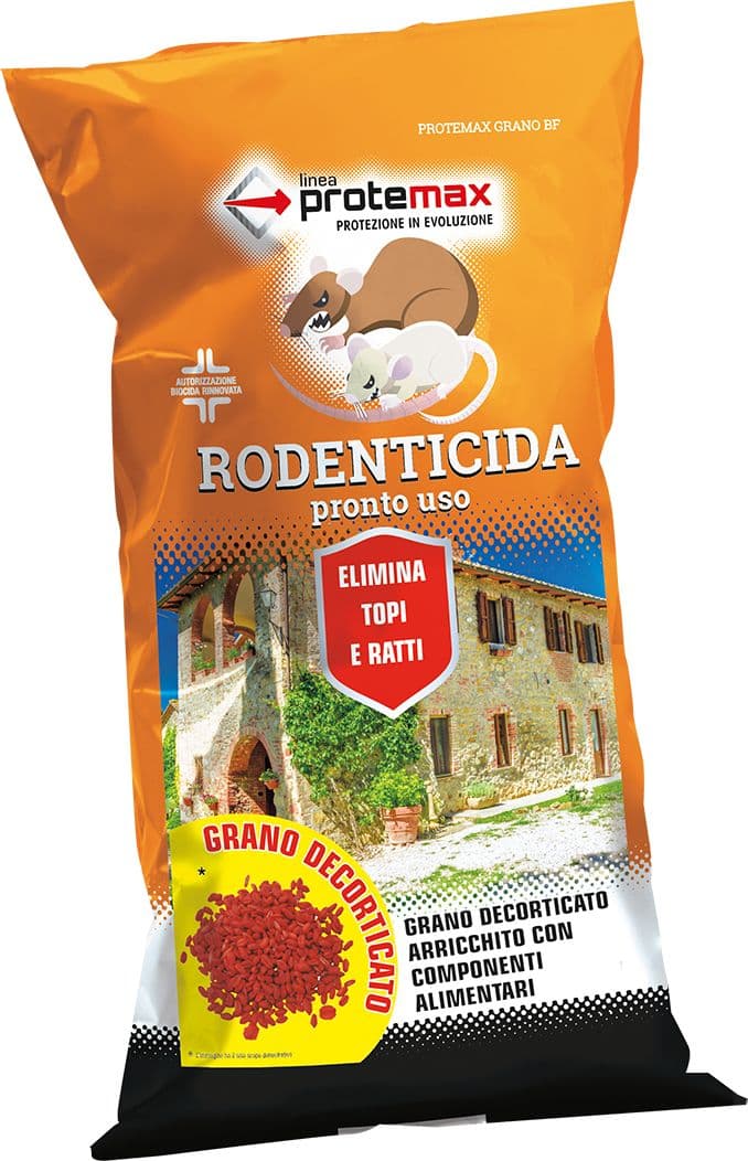 Esca Topicida in Grano 1 Busta Kg 1 5 8 Pezzi - 2