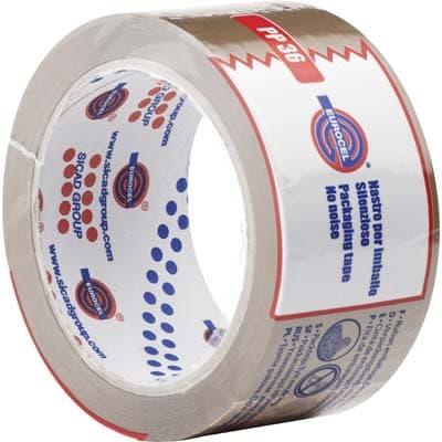 Nastro Imballo Avana Silent PP36TB Eurocel Ppl 66 ml 50 mm 36 Pezzi - 2