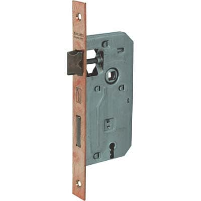 Serratura Patent B.quadro Bronzato 042P Bonaiti I.mm 70 F.mm 22 E.mm 60 - 2