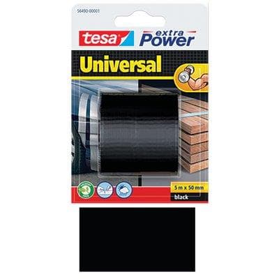 Nastro Alta Resistenza Extra Power 56490 Tesa Nero 5 ml 50 mm 4 Pezzi - 2