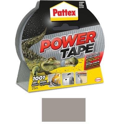 Nastro Alta Resistenza Power Tape Pattex Grigio 10 ml 50 mm 2 Pezzi - 2