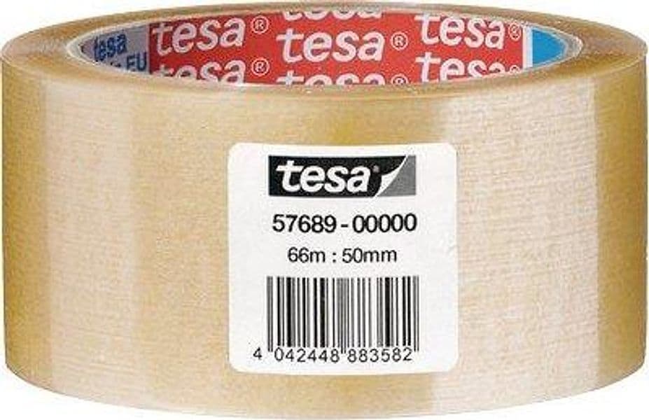 Nastro Imballo Trasparente Silent Pp 57689 Tesa Ppl 66 ml 50 mm 36 Pezzi - 2