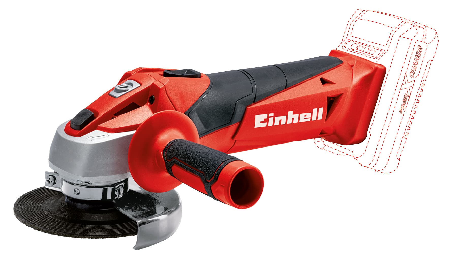 Smerigliatrice a Batteria TC Ag 18 115 Li Solo 18 V Einhell - 2