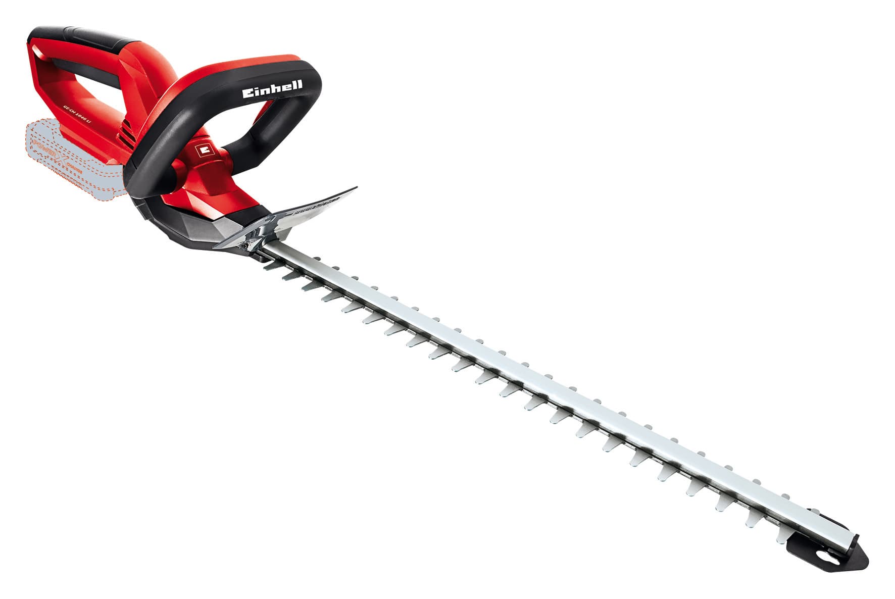Tagliasiepi a Batteria Ge Ch 1846 Li Solo 18 V Lunghezza Lama Cm 52 Taglio - 2