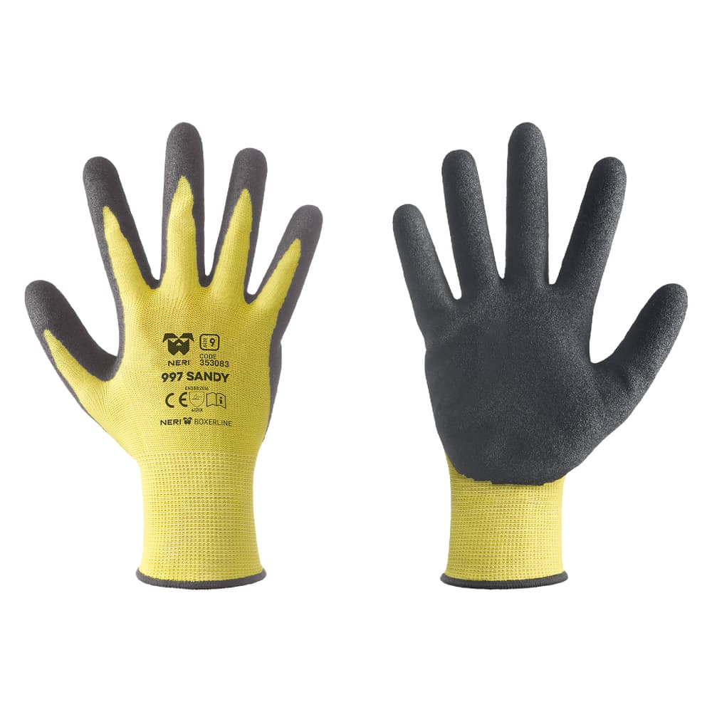 Guanti Filo Continuo Art 997 Sandy TG.10 12 Coppia Neri - 2
