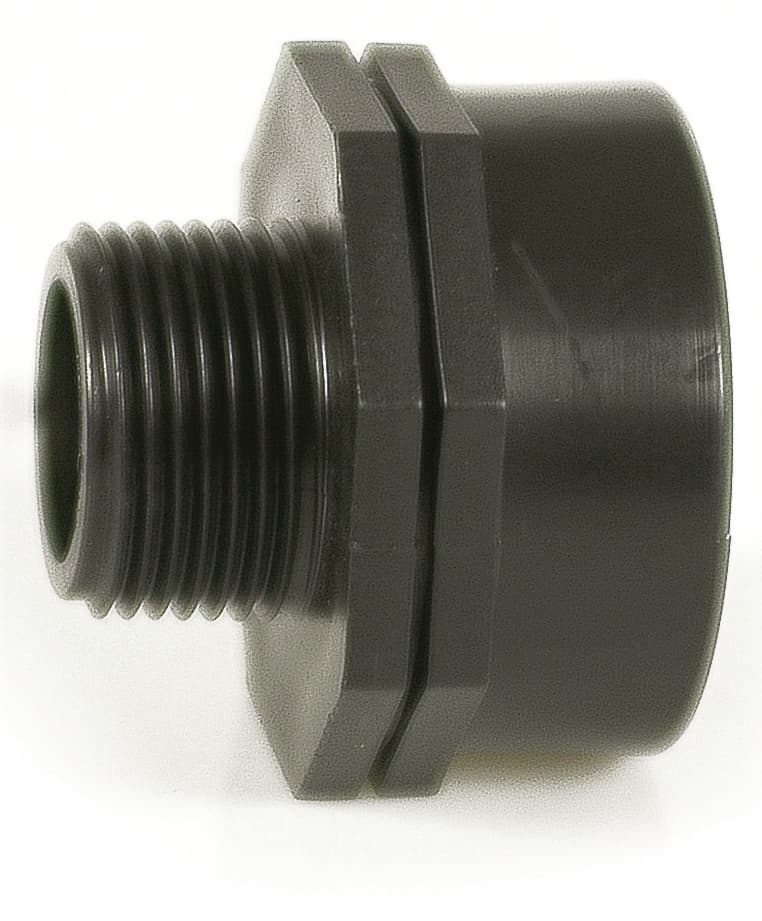Raccordo Filettato Maggioratore per Tubo in Polietilene Misura ¾X1.½ 20 - 2