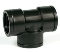 Raccordo Filettato a T Femmina per Tubo in Polietilene Misura 1.¼X1.¼X1.¼ - 2
