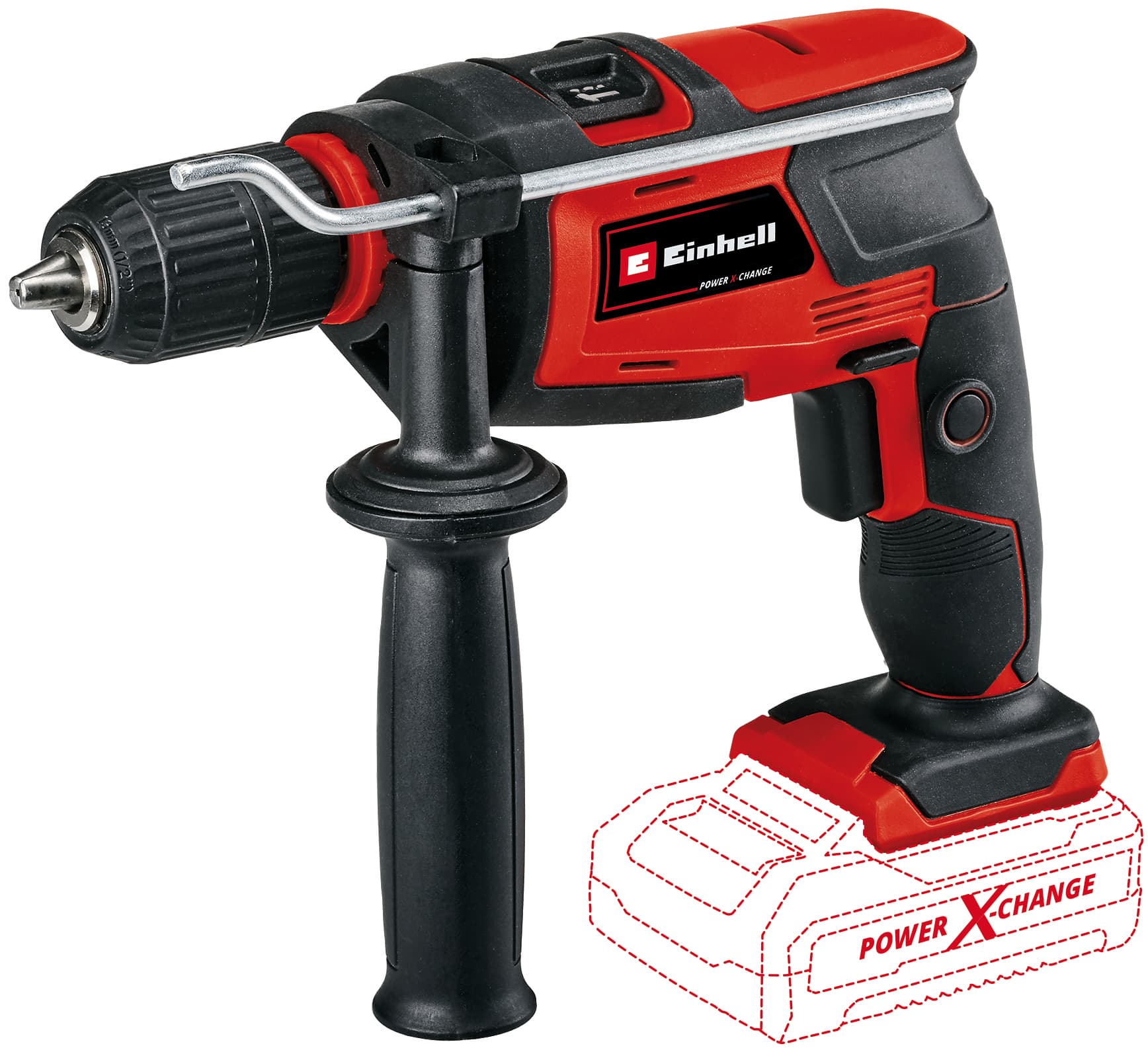 Trapano a Percussione a Batteria TC Id 18 Li Solo Einhell - 2