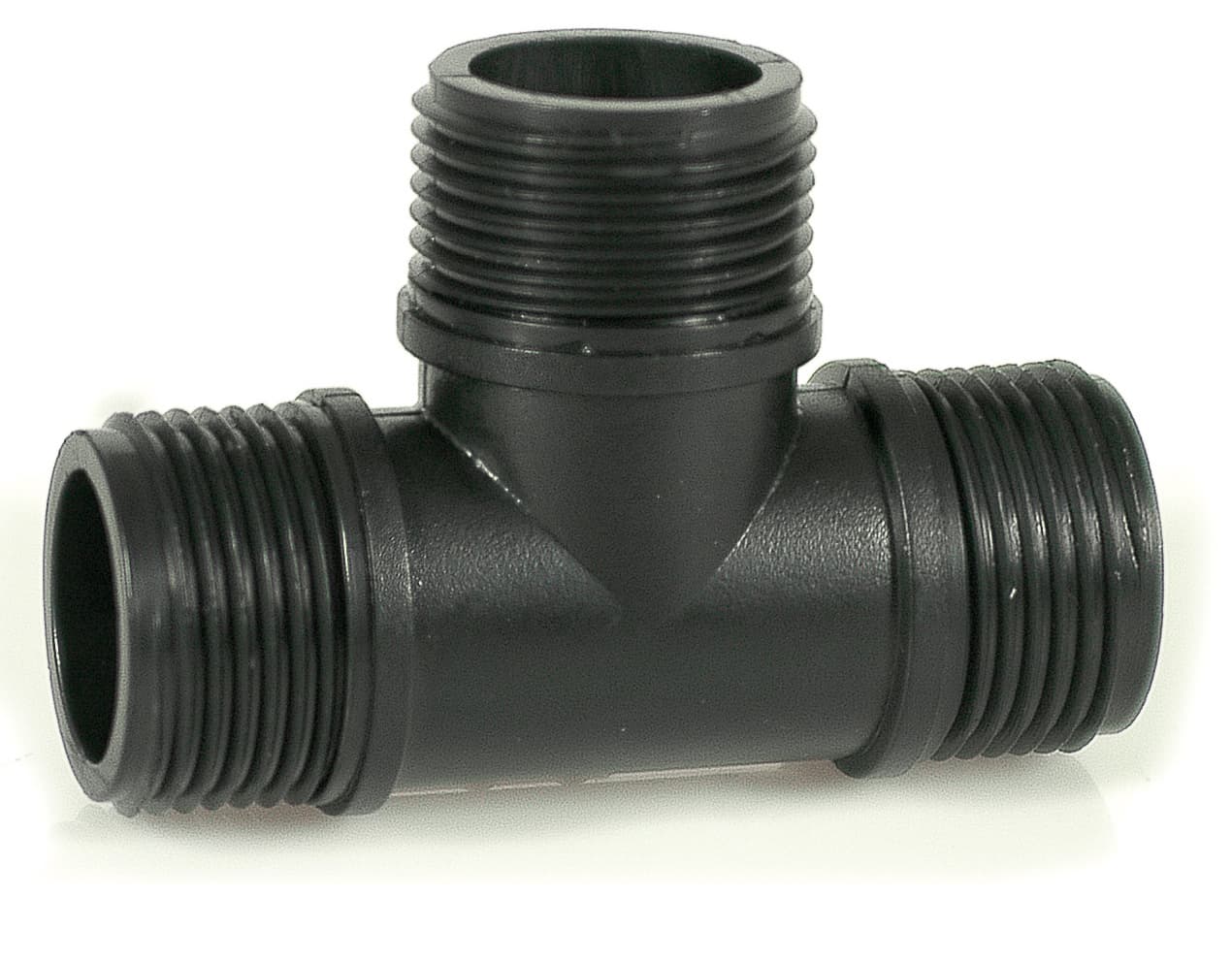 Raccordo Filettato a T Maschio per Tubo in Polietilene Misura 1 x 1X1 25 - 2