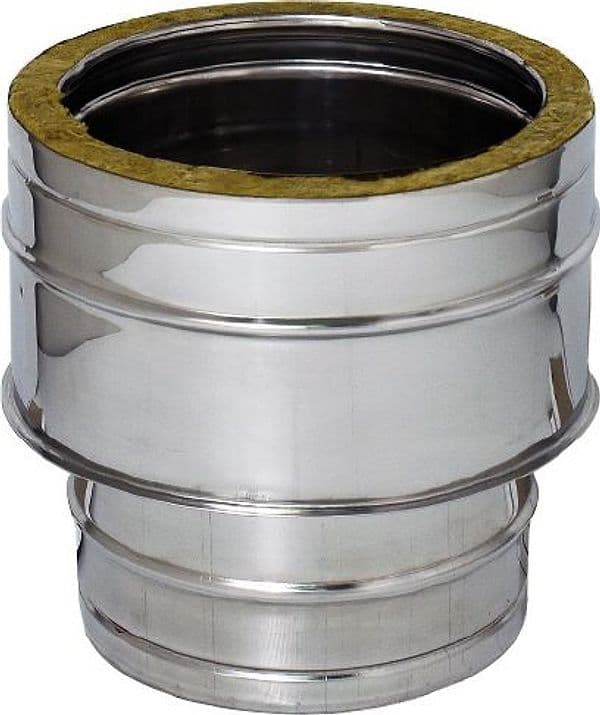 Raccordo Doppia Parete per Stufa Ø Interno Esterno Cm 8 13 (attacco Cm 8) – Autres