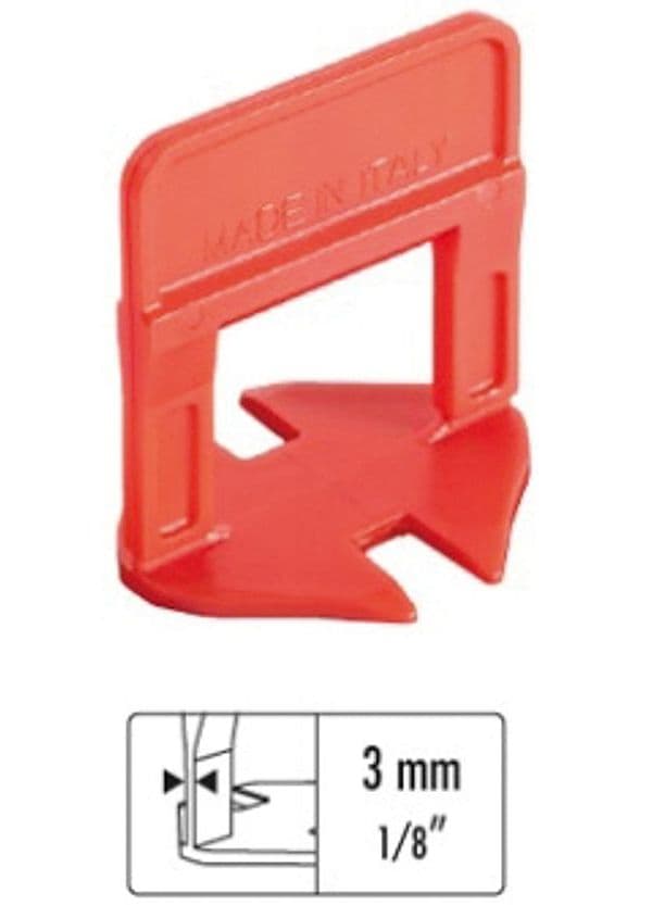 Base Livellante con Feritoia per Cuneo H Mm 12 Fuga Mm 3 0 250 Pezzi - 2
