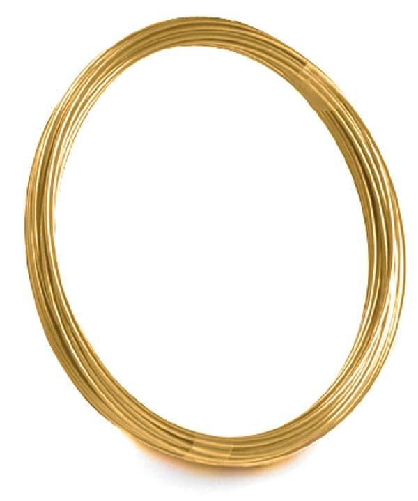 Filo di Ottone Cotto Ø Filo Mm 1 0 M 7 20 Pezzi - 2