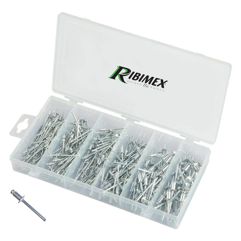 Assortimento Rivetti Ribimex in Alluminio Totale 320 Pezzi - 2