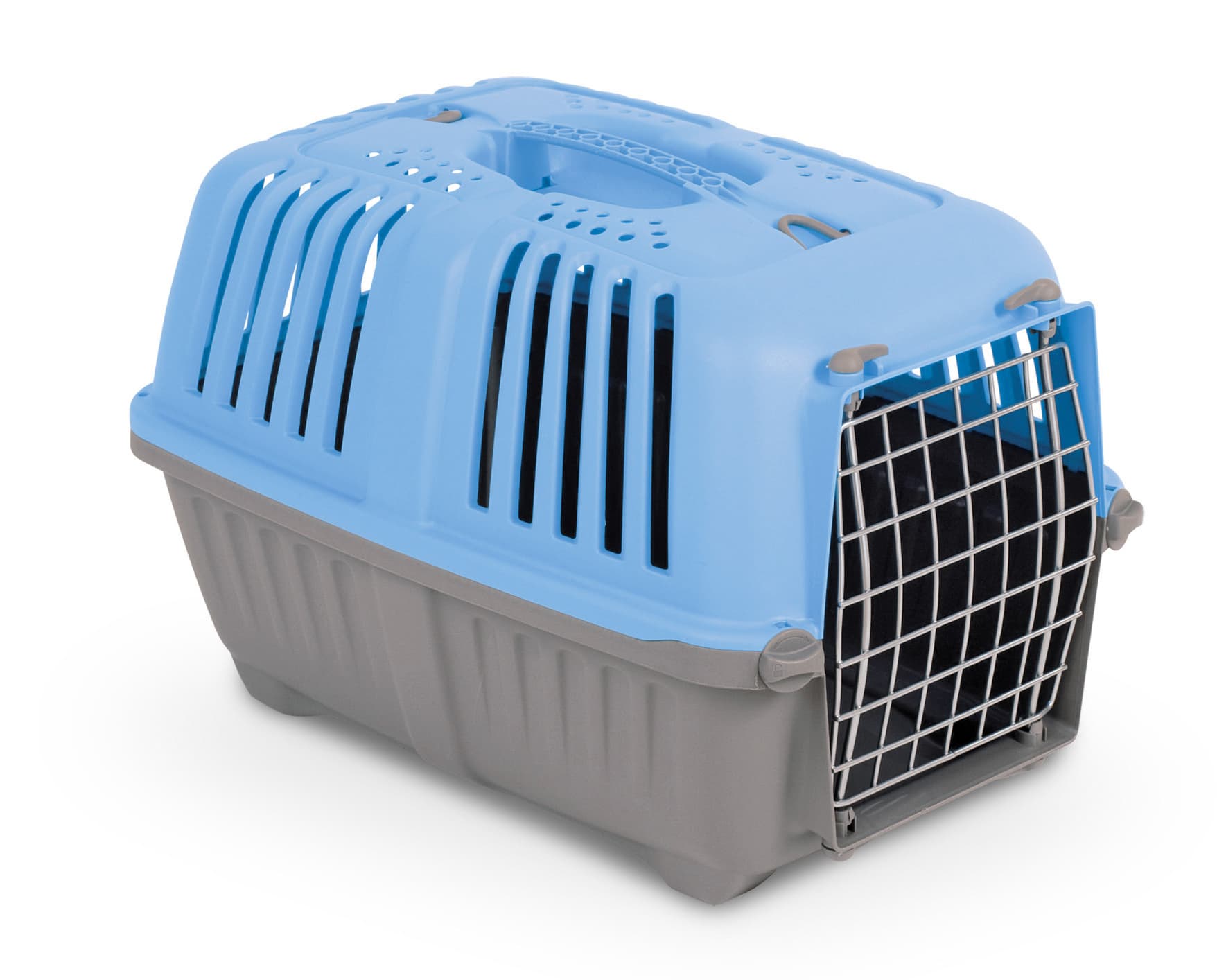 Trasportino per Cani e Gatti Pratiko 2 Metal Cm 55 x 36X36 H - 2