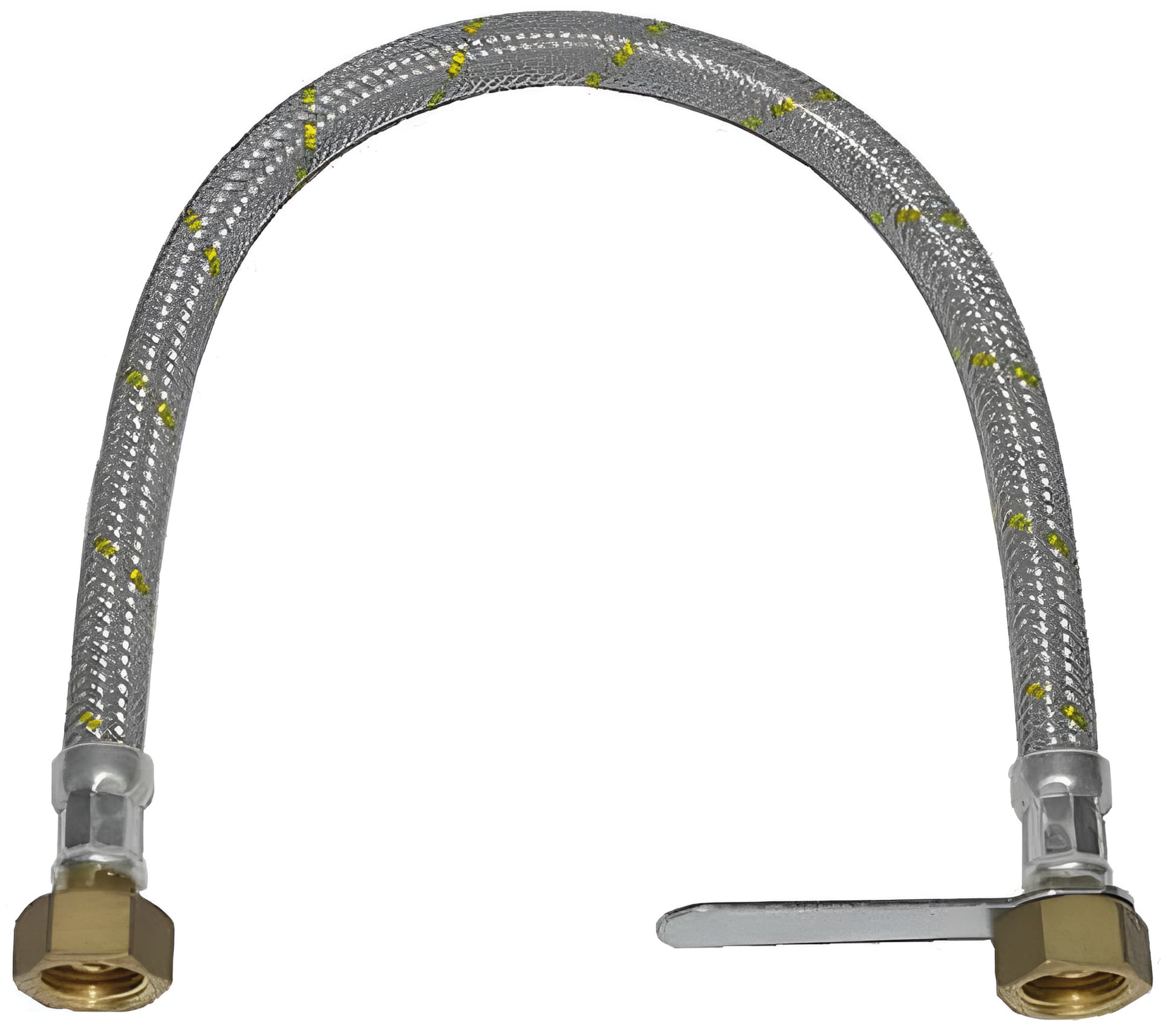 Tubo Flessibile per Centraline Gas con Chiave Attacco ½ Ff Cm 50 6 Pezzi - 2