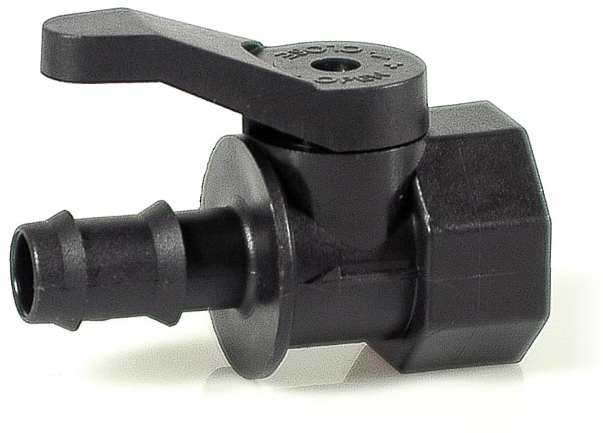 Raccordo per Tubo in Polietilene Mini Valvola Filetto Femmina Mm 16X¾ 50 - 2
