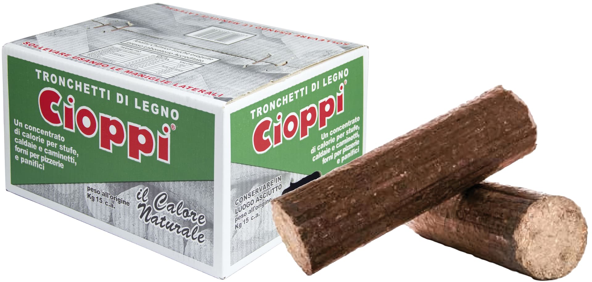 Tronchetti di Legno Cioppi Kg 15 - 2