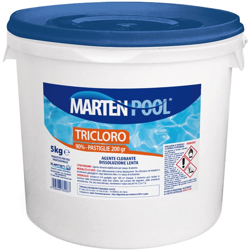 Tricloro in Pastiglie 200 Gr. Kg 5 - 2
