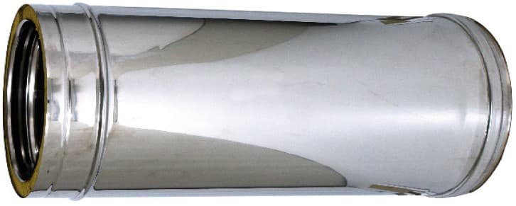 Tubo Doppia Parete per Stufa Ø Interno Esterno Cm 10 15 H Cm 100 - 2