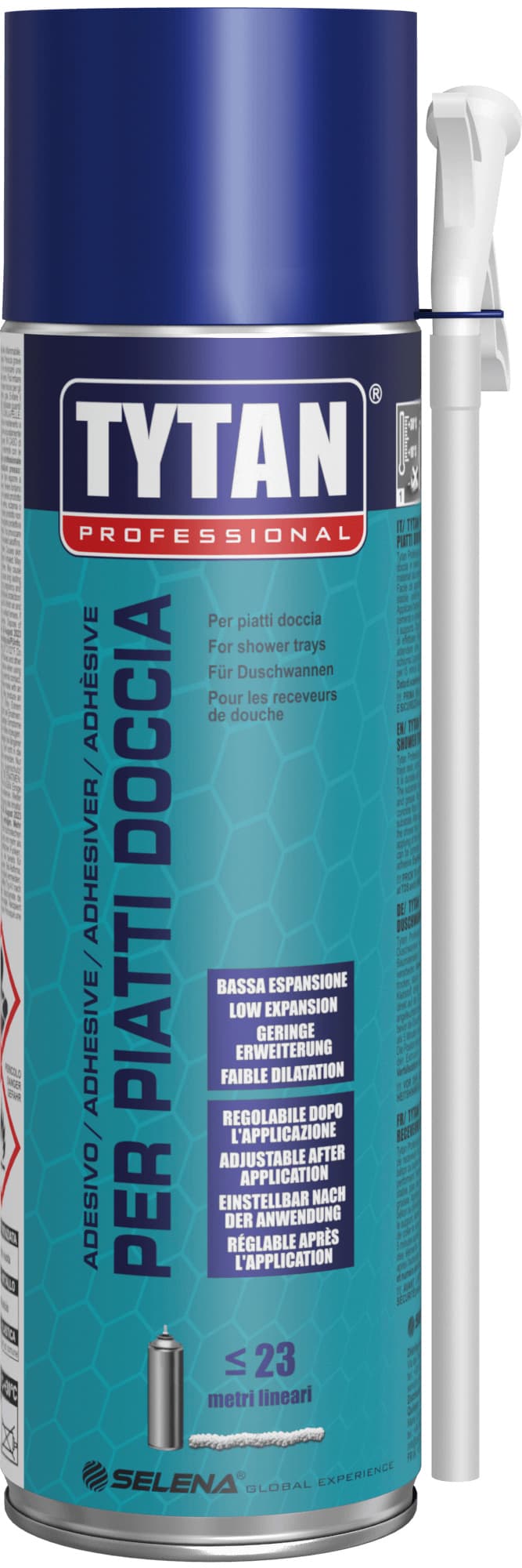 Schiuma Poliuretanica Piatti Doccia Manuale Ml. 500 Tytan - 2