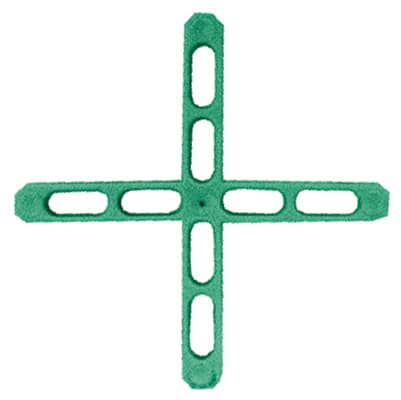 Distanziatore a Croce in Plastica per Pavimenti 250 Pezzi. Mm 10 - 2