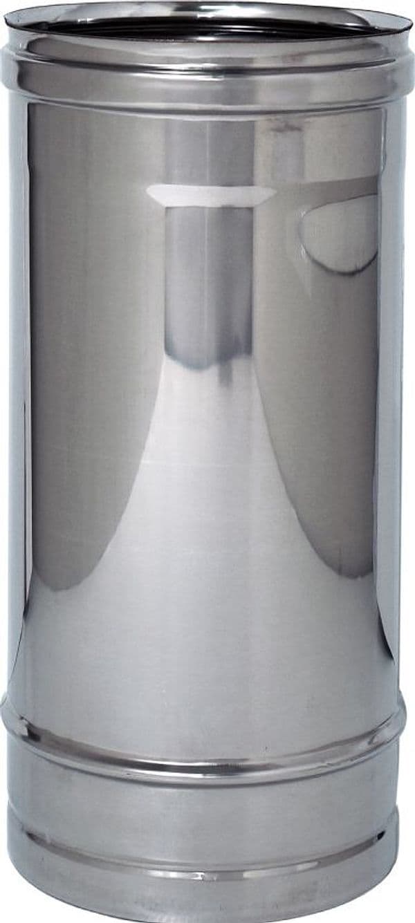 Tubo Inox AISI 304 per Stufa Ø Cm 14 x 100 – Autres