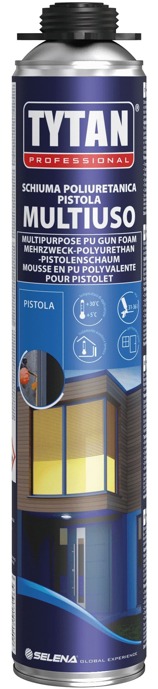 Schiuma Poliuretanica Universale Multiuso per Pistola Ml. 750 12 Pezzi - 2