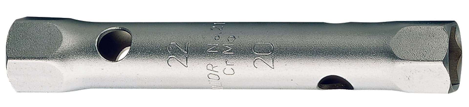 Chiave Tubo Doppia Art. 215 2 mm 18 x 19 4 Pezzi Unior - 2